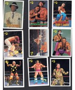 Wrestling Trading Card - (Lot of  9 Titan Sports cards -1990) - $5.09 CAD