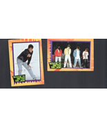 New Kids on The Block- 1989 -Big step Productions Inc. 2-trading Cards - $3.70