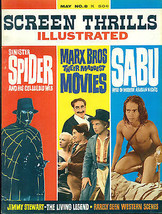 Screen Thrills Illustrated #8 (1964) Warren Magazine Spider Sabu Marx Bros Fine - £11.86 GBP