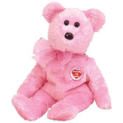 New Ty Mom-E 2003 Beanie Baby Bear MWMT Internet Only Retired Mothers Day - $4.95