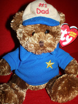 New Ty Dear #1 Dad Beanie Baby Bear MWMT Collectors Quality Retired - £3.87 GBP