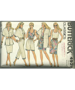 Butterick Sewing Pattern 4929 Misses Womens Shirt Top Skirt Shorts Pants... - £7.85 GBP