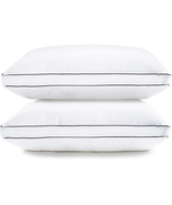 LANE LINEN Gusseted Soft Bed Pillows Standard Size Set of 2 for Sleeping... - $26.36