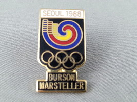 Rare - 1988 Olympic Summers Games Pin - Approved Mart Seller Burson Kore... - £22.80 GBP