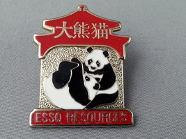 1988 Calgary Zoo Pin - Arrival of the Pandas - Esso Resources Sponsor Pin - £11.75 GBP
