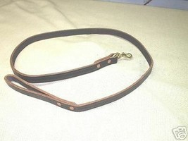 8FT X 1 In Leather Dog Training Leash Police K9 Schutzhund A Hard To Find Item - £25.05 GBP