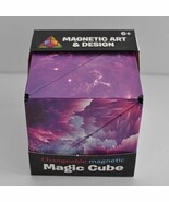 Magic Brain Toy - PURPLE MAGIC CUBE - Changeable Magnetic Cube 1 Cube - $14.10