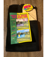 Golf Sports Towel 25”x17” Black Chamois All Weather With Quick Release C... - $266.51 MXN