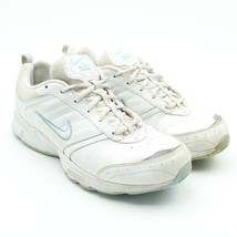 NIKE View lI Womens Sz 9.5 White Ice Blue Walking Athletic Shoes 318171-111 - $34.64