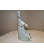 LLADRO Retired Girl with Goose and Dog - Model #4866 - £97.38 GBP