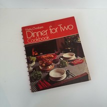 Vintage 1973 Betty Crocker Dinner for Two Cookbook, spiral bound - $13.55