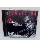 Oh Didn&#39;t He Ramble by Louis Armstrong (CD, Nov-1999, 2 Discs, Universal... - £7.76 GBP