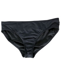 Anne Cole Signature Classic Hipster Bikini Swimsuit Bottom Large Black Beach - £18.99 GBP