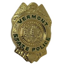 Vermont State Police Department Law Enforcement Enamel Lapel Hat Pin - £11.17 GBP