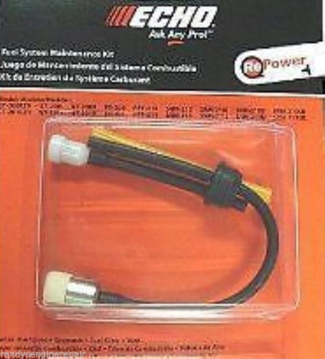 OEM ECHO / MANTIS FUEL LINE KIT W/FILTER &amp; VENT FITS TILLERS WITH 3 FUEL... - $29.99