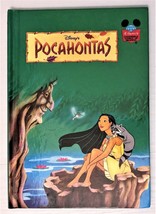 Disney&#39;s Hardcover Vintage Children&#39;s Book Pocahontas 1995 - £4.78 GBP