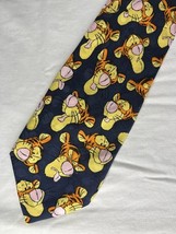 Vintage Disney Winnie Pooh TIGGER Tie 100% Silk Hand Made - $10.00