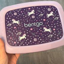 Bentgo Kids Durable &amp; Leak-Proof Children’s Lunch Box Unicorn Print used - $14.85