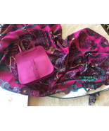 NIB Hermes Sous L&#39;Egide De Cashmere GM Shawl 140cm #07 Fab w Rose Poupre - $2,042.64 CAD