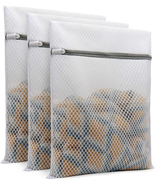 3Pcs Durable Honeycomb Mesh Laundry Bags for Delicates 12 X 16 Inches (3... - €8,97 EUR