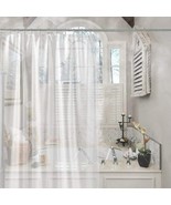 Waterproof Shower Curtain Liner, Eco-Friendly, Clean and Rust-Proof 72&quot; ... - £15.63 GBP
