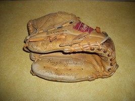 Vtg Rawlings Leather Baseball Glove Reggie Jackson 6412 Jc Penneys Mr October - £23.61 GBP