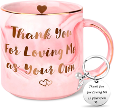 Mothers Day Mom Gifts Idea, 12 OZ Coffee Mug &amp; Keychain Birthday Christm... - £15.42 GBP