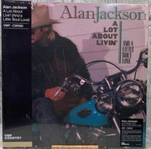 Alan Jackson A Lot About Livin Mercury Blue 33 RPM Vinyl Me Please VMP CW020 - £44.67 GBP