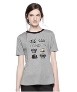 THAKOON for DesigNation London T-SHIRT Size: EXTRA SMALL New SHIP FREE T... - £78.21 GBP
