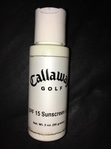 callaway golf spf 15 sunscreen lotion - £14.02 GBP