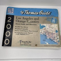 Vintage Y2K 2000 The Thomas Guide Los Angeles And Orange Counties Street... - $9.90