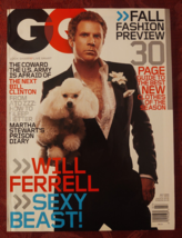 GQ Magazine July 2004 Will Ferrell Bridget Moynahan Diego Luna - £12.80 GBP