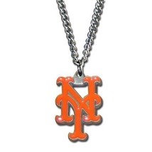 MLB New York Mets Logo Pendant Necklace - $312.44 MXN