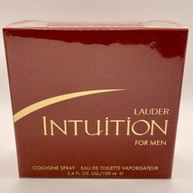 Intuition For Men By Estee Lauder Edt Colognr Spray 100ml/3.4oz ~ New & Sealed - $268.00