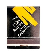 Consumers Savings Bank Vintage Matchbook Massachusetts Matches Unstruck ... - $19.99