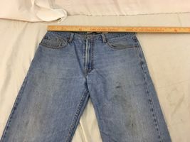Adult Men's Levi Strauss &amp; Company Blue 505 Jeans 38 X 34 Legs Stained 3... - $18.95
