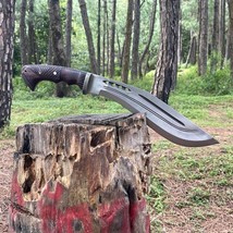 12 inches kukri knife | Handmade Bowie Hunting knife | full tang machete, Ready  - $351.06