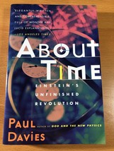 ABOUT TIME by PAUL DAVIES - EINSTEIN&#39;S UNFINISHED REVOLUTION - SOFTCOVER - £21.22 GBP