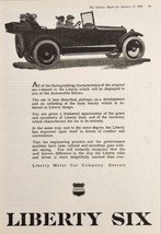 1920 Print Ad Liberty Six Motor Cars Convertible Made in Detroit,Michigan - $22.48