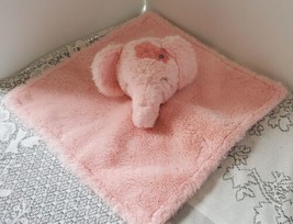Parents Choice Pink Elephant Security Blanket Walmart Plush Satin Lovey 52469  - $15.47