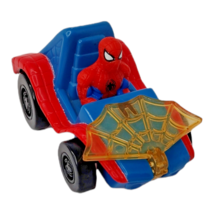 Vintage 1996 McDonald&#39;s Happy Meal Spider-Man Car marvel Toy - £6.98 GBP