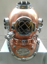 Vintage U.S.Navy Mark V Divers Diving Helmet Scuba Deep Sea Marine Antique Repli - £152.49 GBP