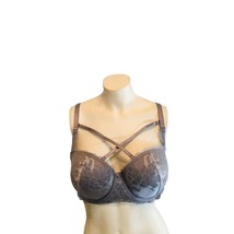 Torrid Curve Gray with Gray Lace Convertible Bra Size 40D NWOT - £27.83 GBP
