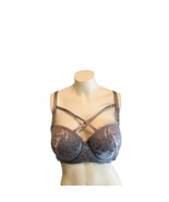 Torrid Curve Gray with Gray Lace Convertible Bra Size 40D NWOT - £27.43 GBP