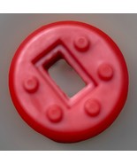   Vintage 1989 TMNT Retrocatapult Red Tripod Foot – Original Part!  - $9.90