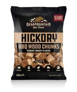 Bear Mountain FC24 Hickory BBQ Wood Chucks Robust Smoky Flavor 350 Cu in. - $396.74 MXN