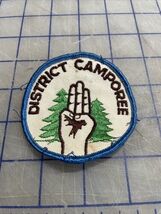 Vintage Boy Scout Patch District Camporee Texas 1970s BSA Patch - $7.30 CAD