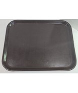 Vtg Dark Brown Melamine Melmac Boltabilt 14 1/4&quot; x 18&quot; Cafeteria Lunch T... - $529.08 MXN