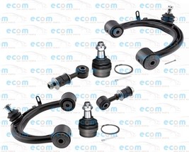 6 Pcs Upper Control Arms Toyota Land Cruiser Sport 4.7L Ball Joints Sway Bar New - £154.43 GBP