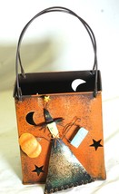 Metal Tealight Candle Lantern Halloween Bag - $9.89